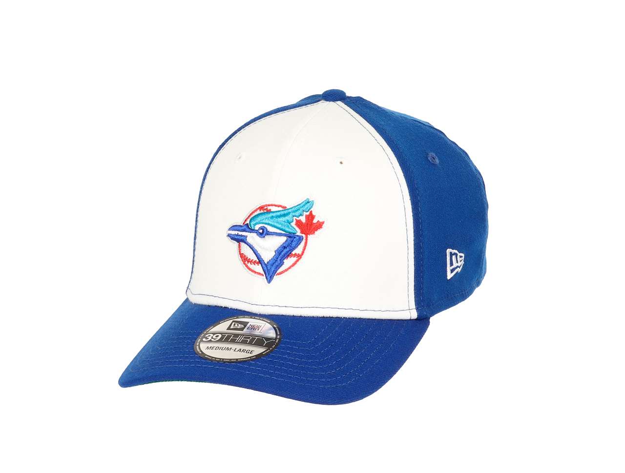 Toronto Blue Jays MLB Two Tone White Royal Blue 39Thirty Stretch Cap New Era