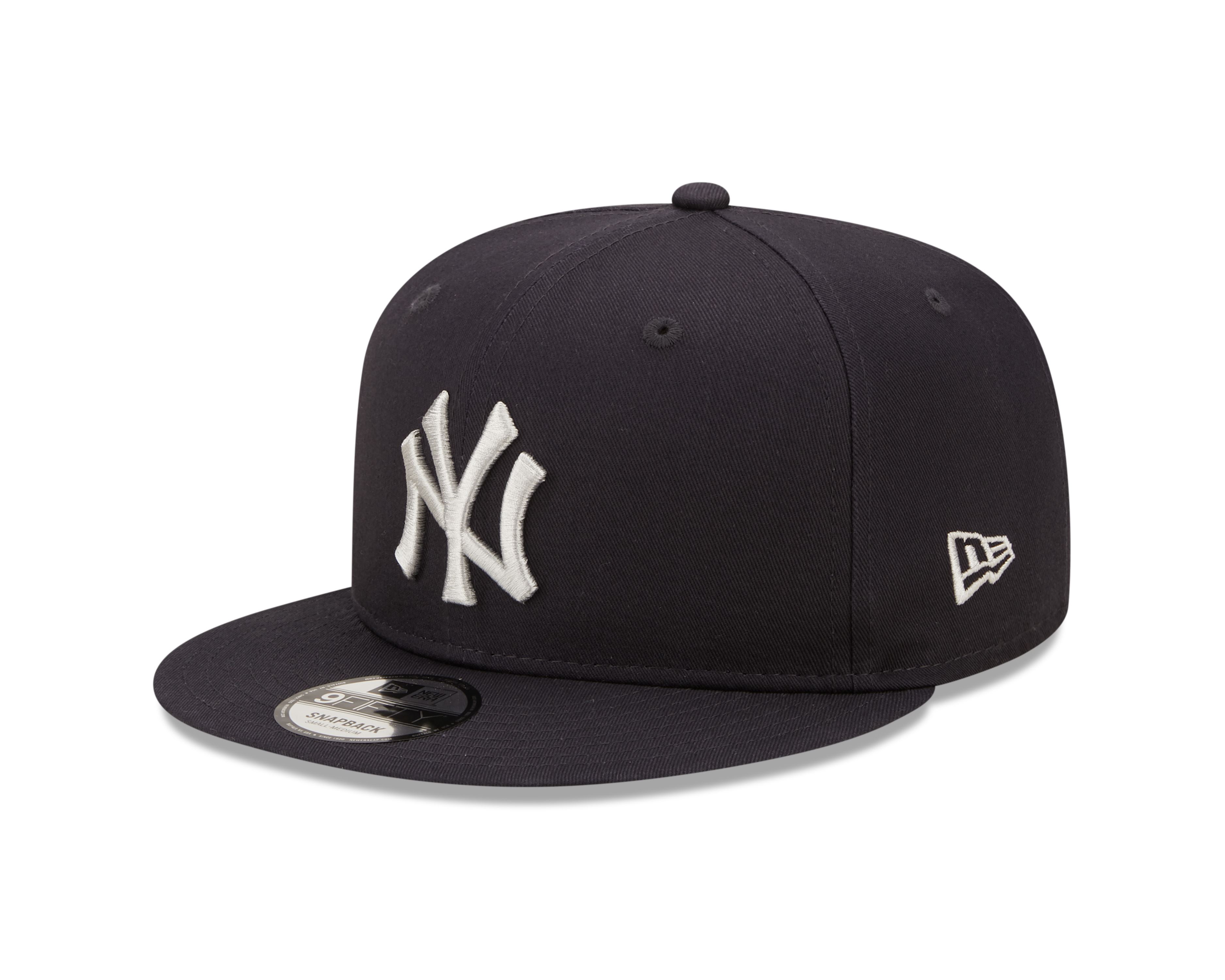 New York Yankees MLB 100th Anniversary Sidepatch 9Fifty Snapback Cap Navy New Era