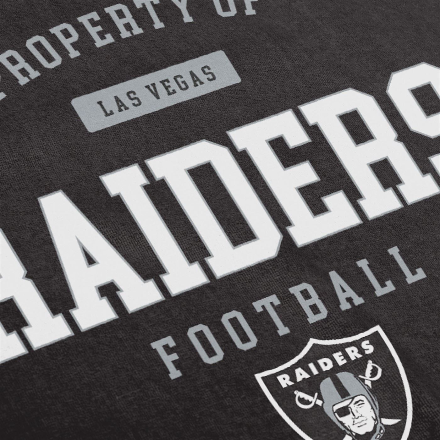 Las Vegas Raiders NFL 2024 Strandtuch Badetuch Handtuch Schwarz Foco