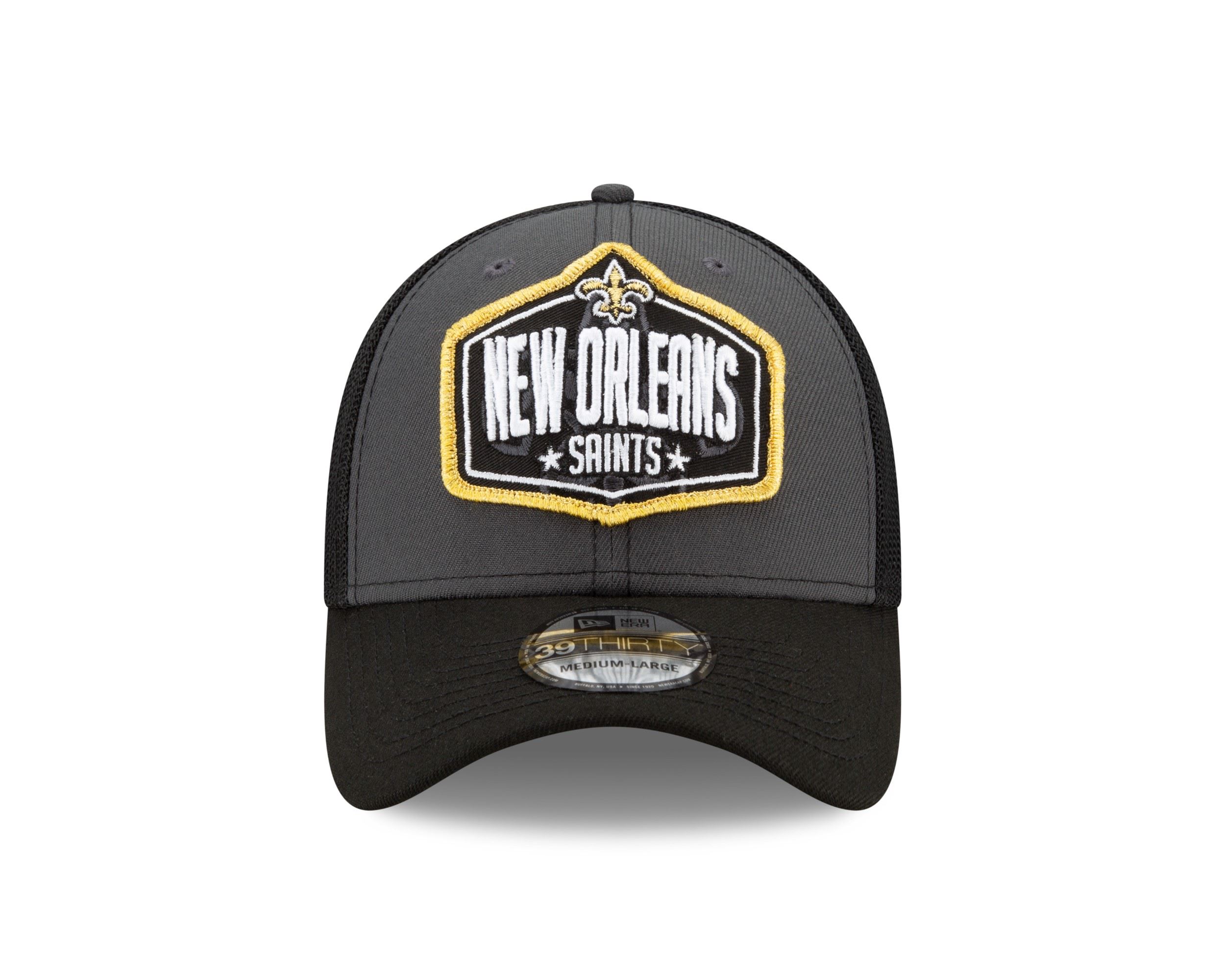 New Orleans Saints NFL 2021 Draft 39Thirty Stretch Cap New Era