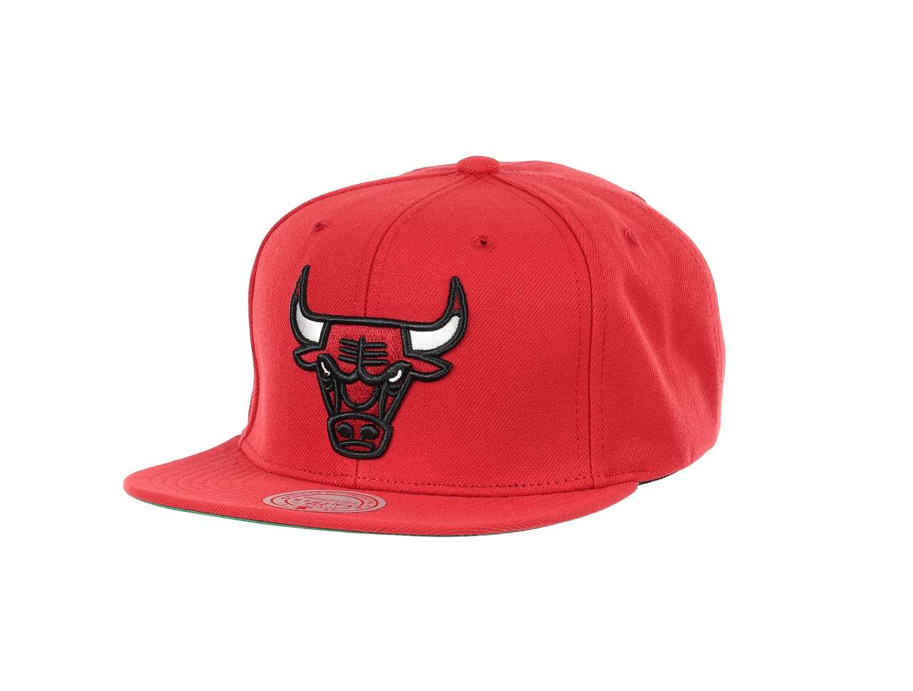 Chicago Bulls NBA Conference Patch Red Original Fit Snapback Cap Mitchell & Ness