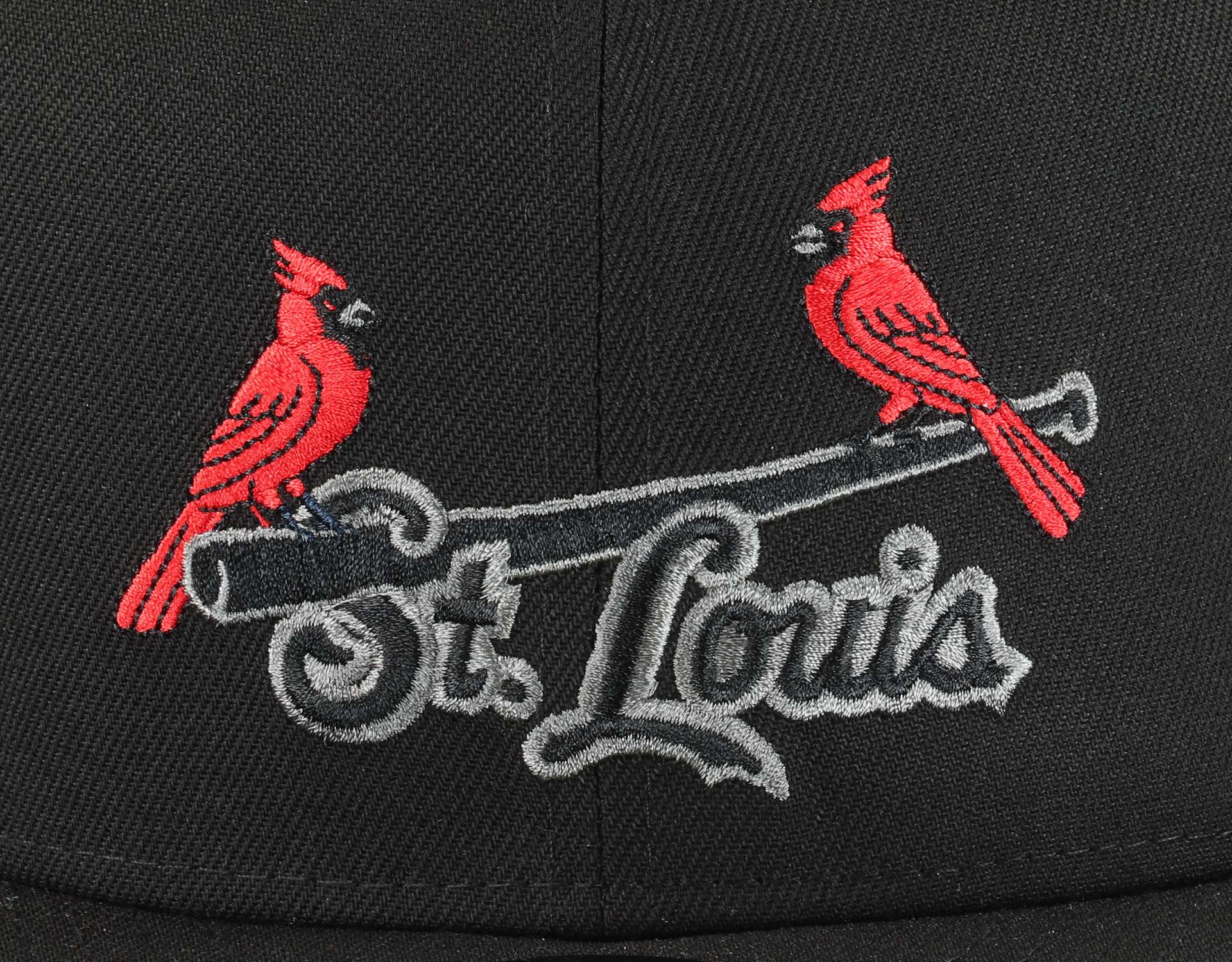 St. Louis Cardinals MLB Sidepatch 25th Anniversary Black Cooperstown 59Fifty Basecap New Era