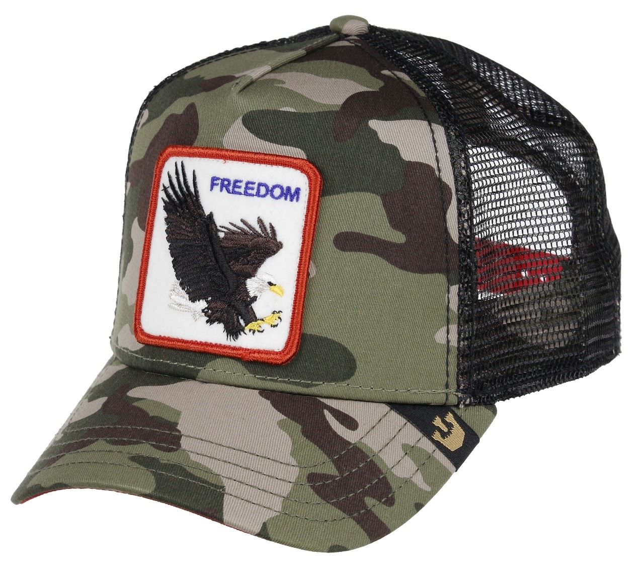 Freedom Camouflage Trucker Cap Goorin Bros