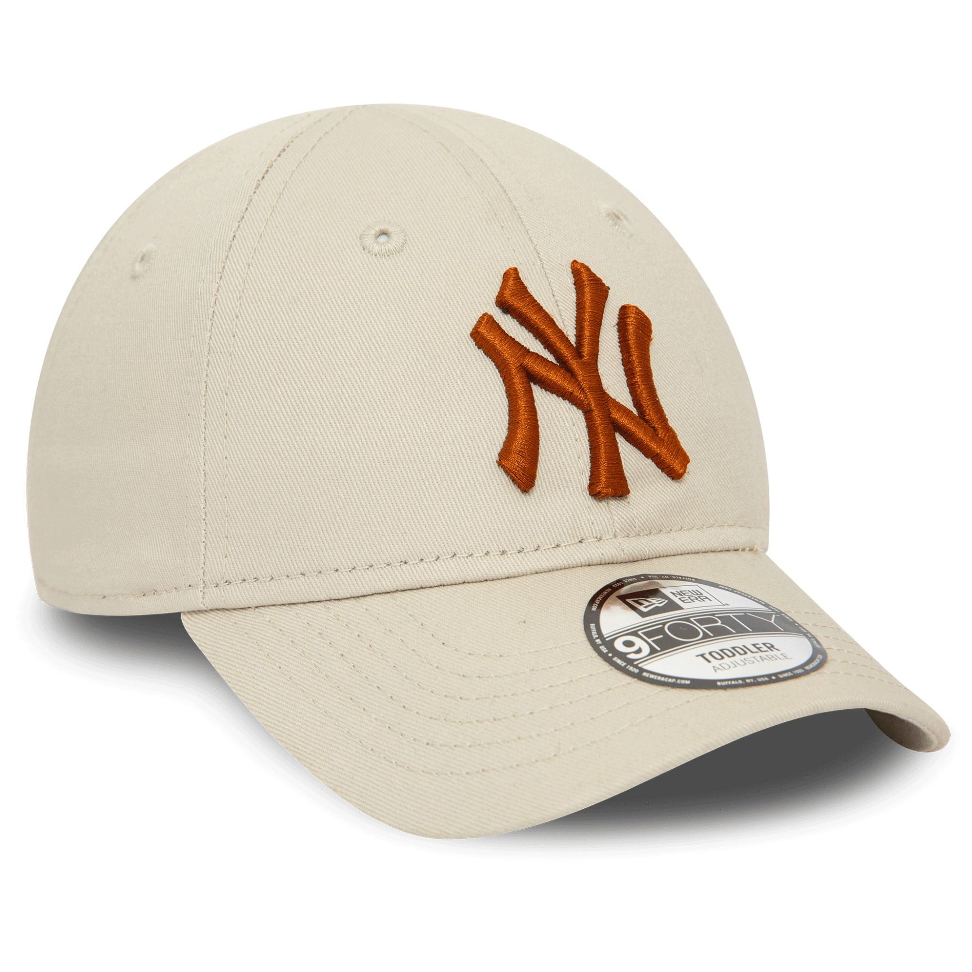 New York Yankees MLB League Essential Beige 9Forty Toddler Cap New Era