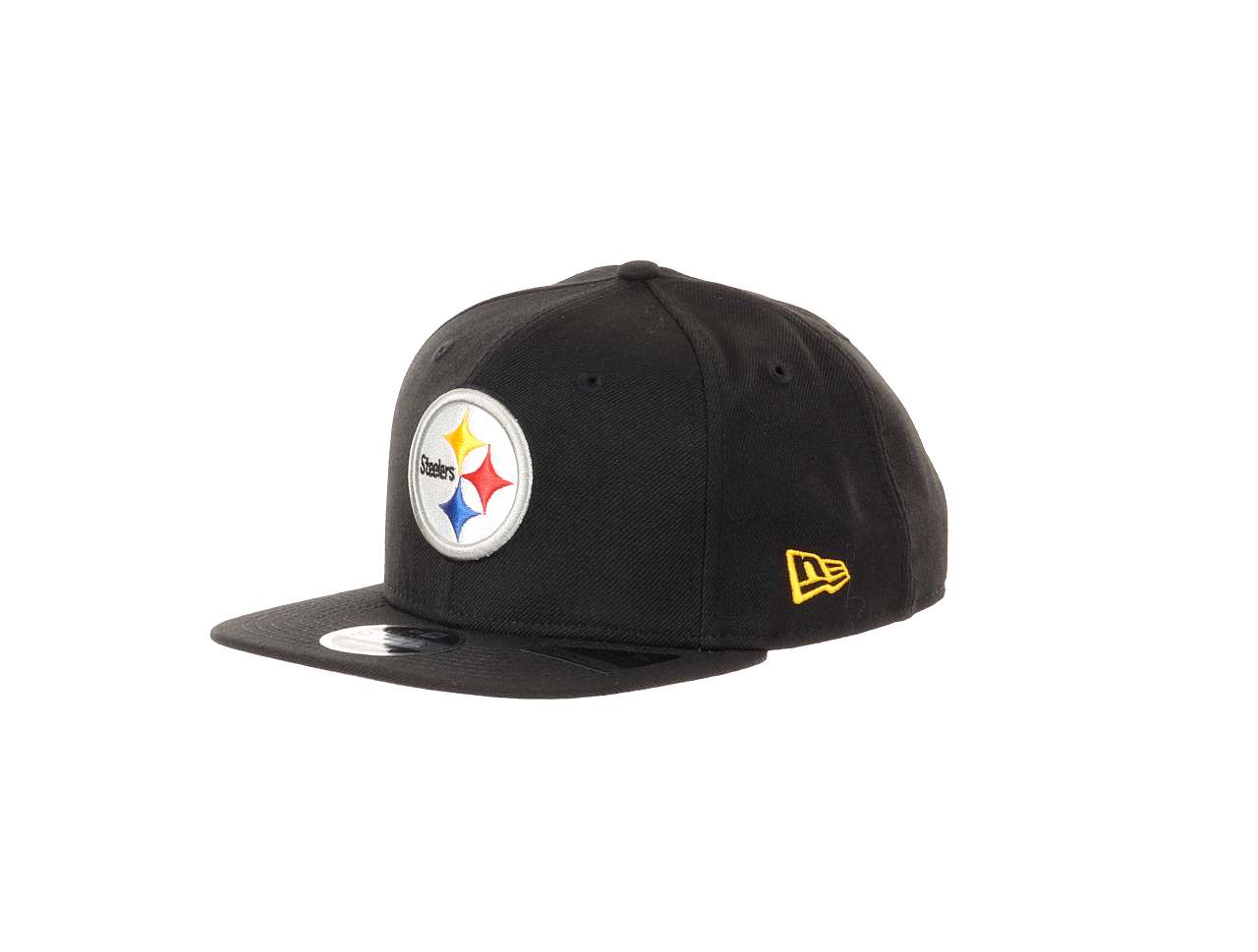 Pittsburgh Steelers NFL Black 9Fifty Original Fit Snapback Cap New Era