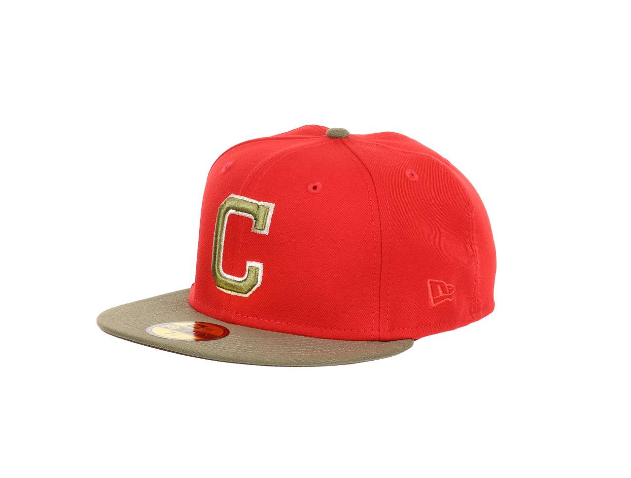 Cleveland Indians MLB 1981 All Star Game Sidepatch Scarlet Olive 59Fifty Basecap New Era