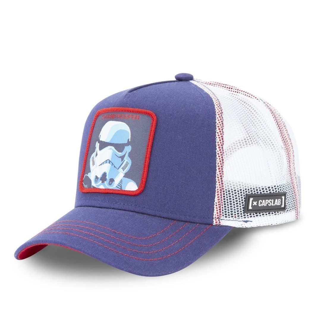 Stormtrooper Star Wars Navy White Trucker Cap Capslab