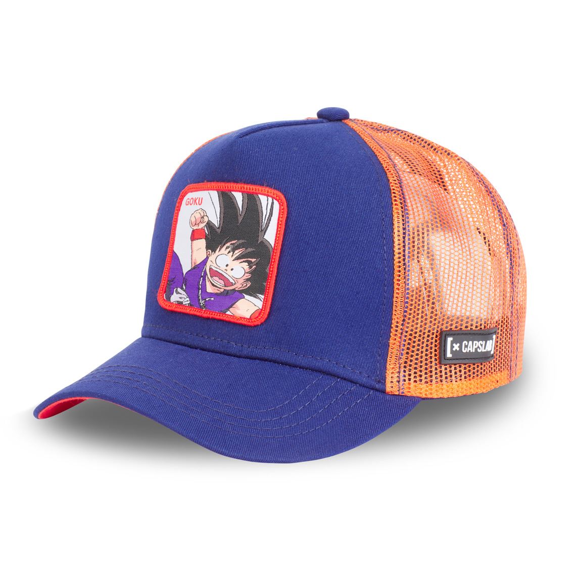 Goku Dragon Ball  Navy Orange Trucker Cap Capslab