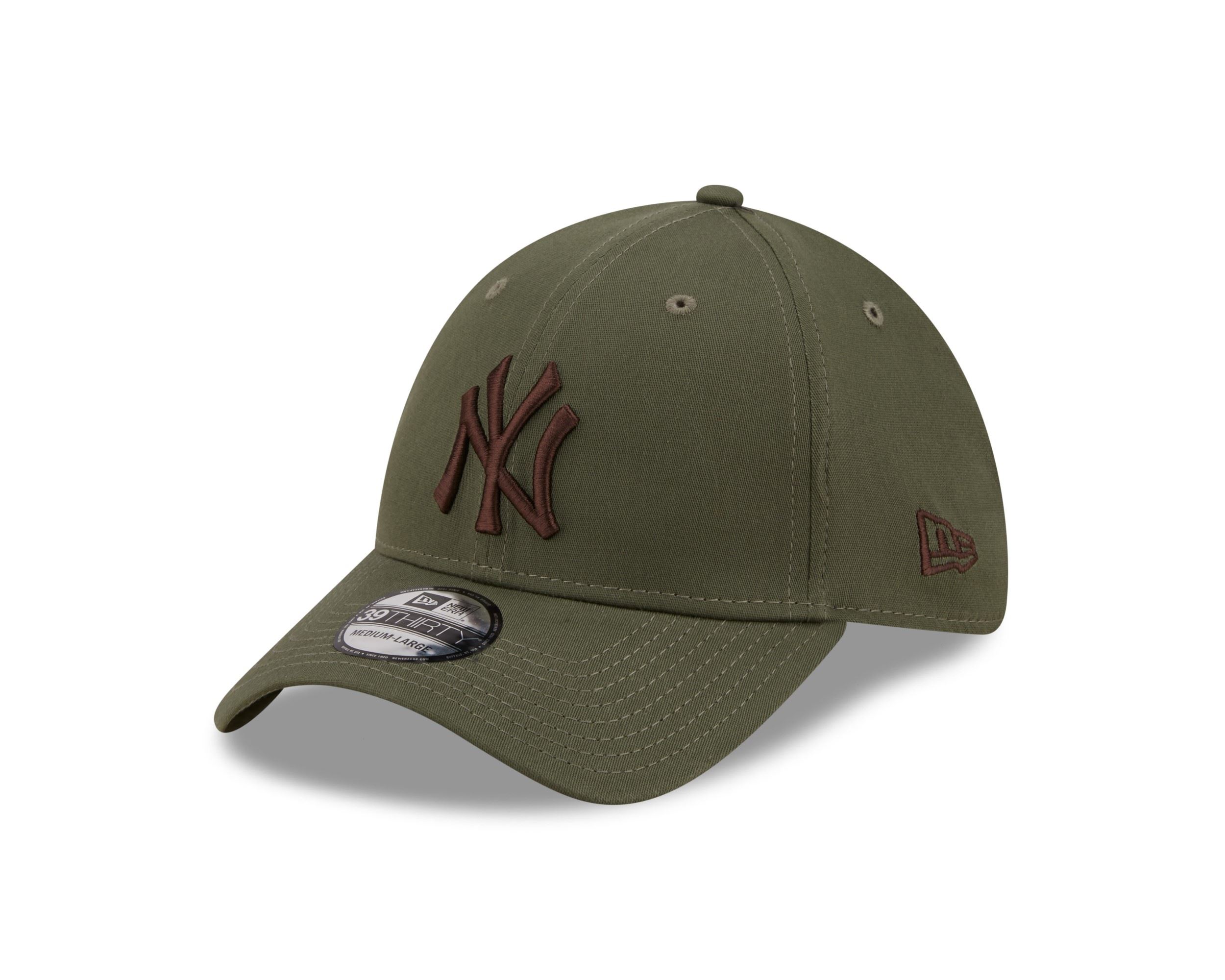 New York Yankees MLB League Essential Olivgrün 39Thirty Stretch Cap New Era