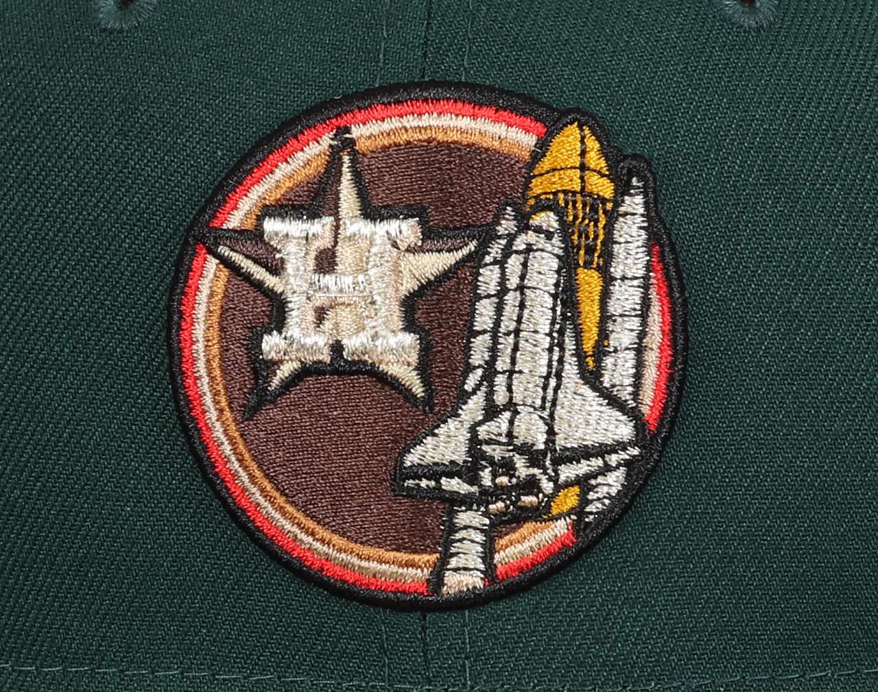 Houston Astros MLB Apollo 11 Sidepatch Stone Dark Green 59Fifty Basecap New Era