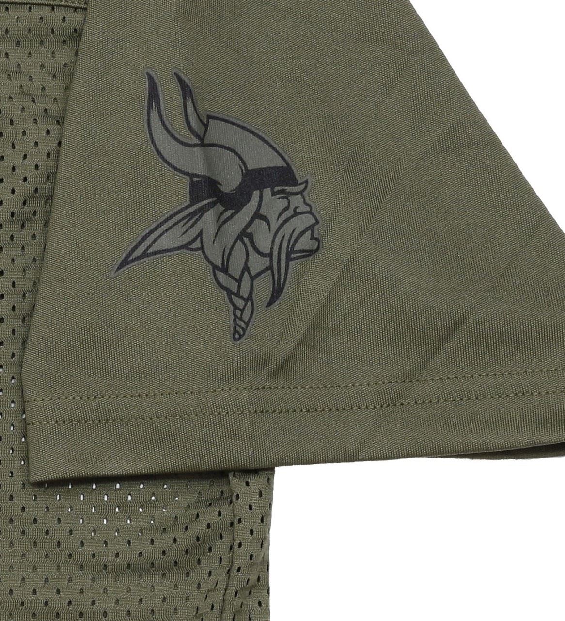 Minnesota Vikings NFL Camo Jersey T-Shirt New Era