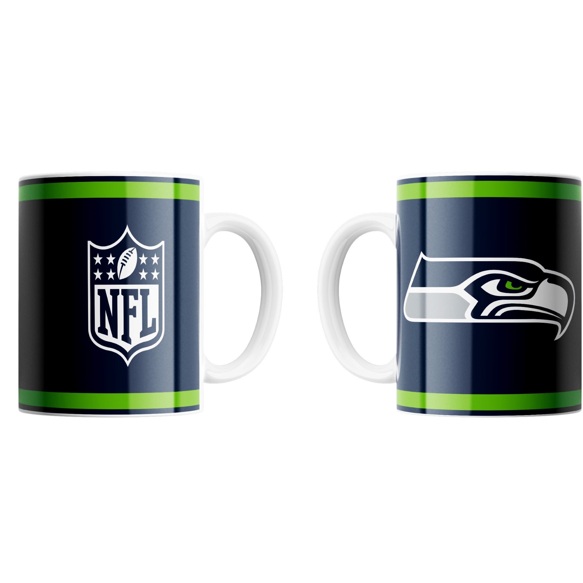Seattle Seahawks NFL Classic Mug (330 ml) Kickoff Tasse Great Branding