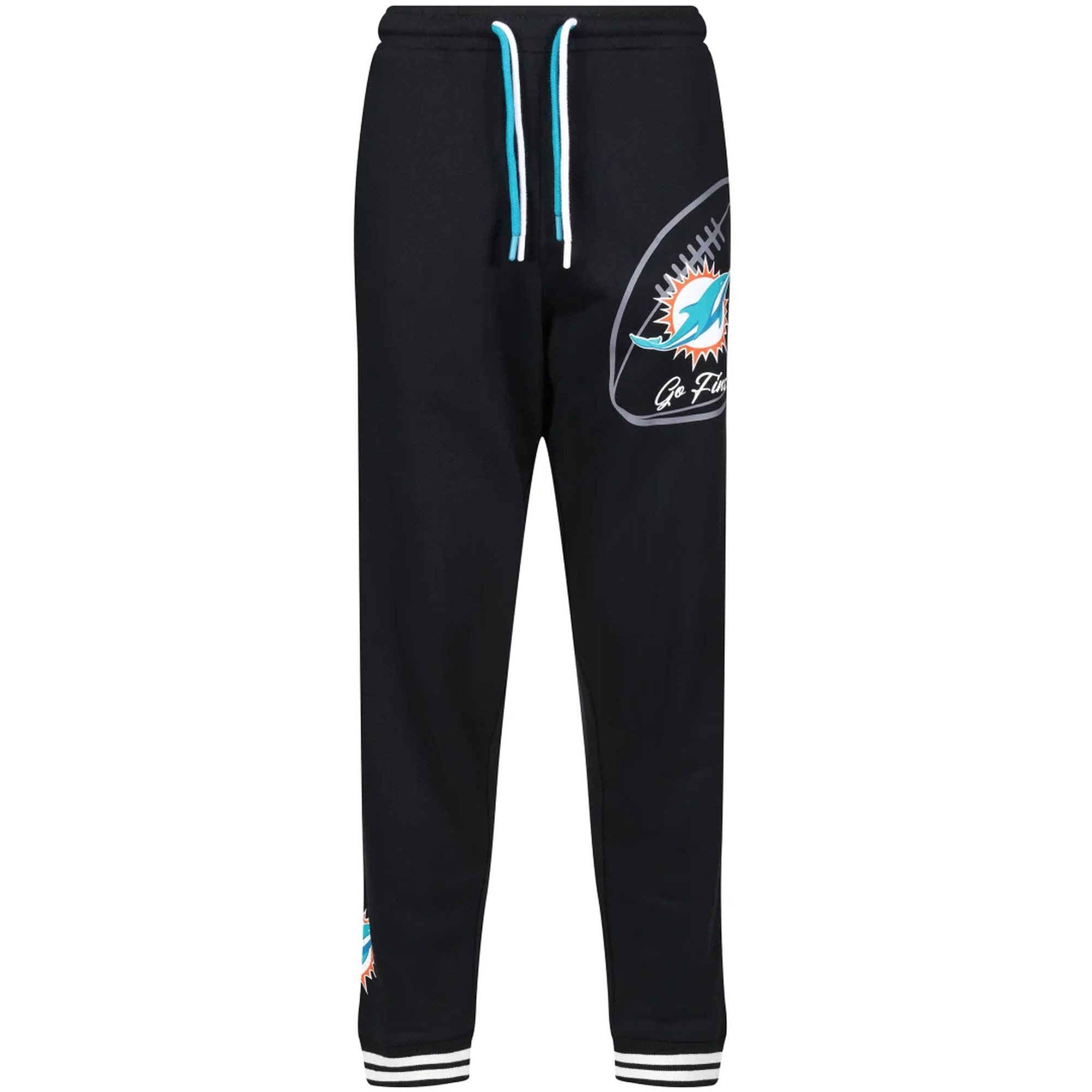 Miami Dolphins - Go Fins - NFL Sweatpants Schwarz Recovered