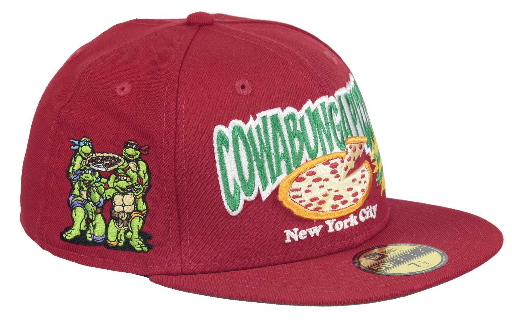 Cowabunga Pizza Ninja Turtles TMNT Edition Scarlet 59Fifty Basecap Cap New Era