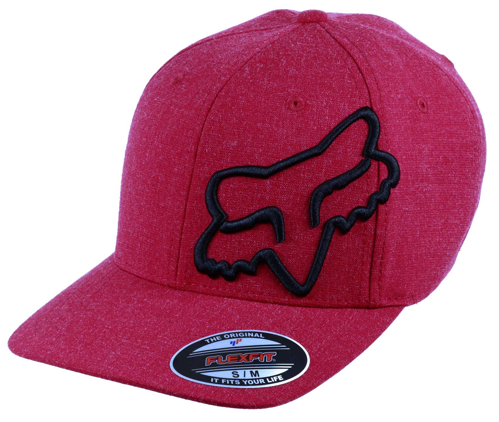 Clouded Flame Red Flexfit Hat Fox Racing