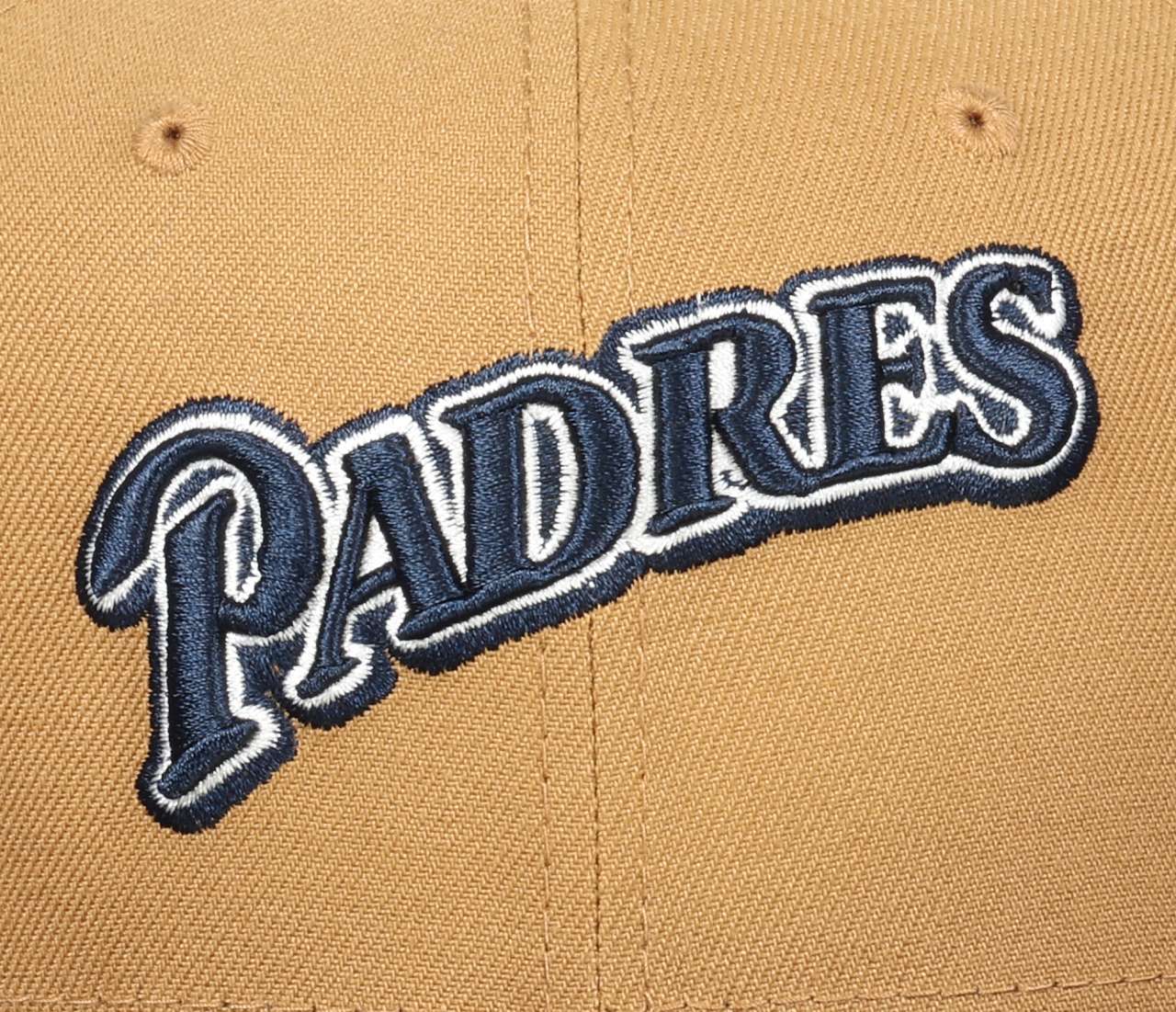 San Diego Padres MLB Cooperstown Script Wheat Navy 59Fifty Basecap New Era