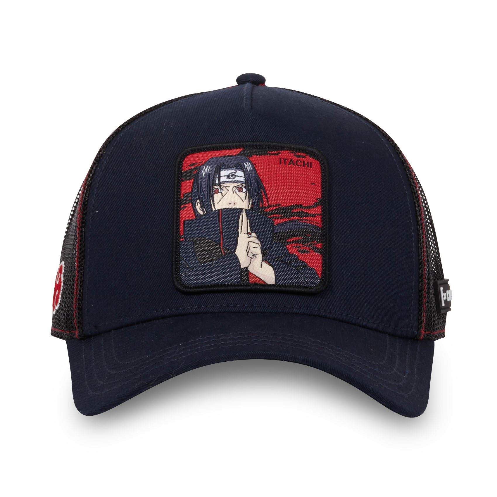 Itachi Naruto Shippuden Dark Blue Trucker Cap Capslab