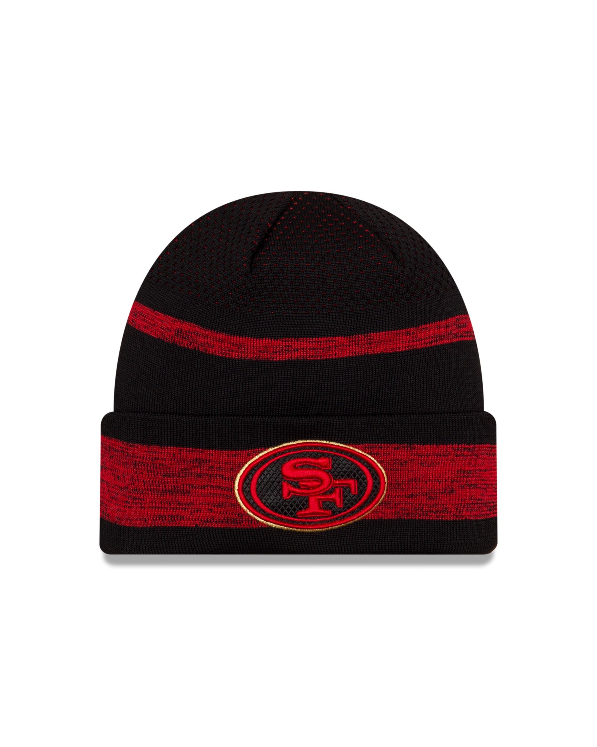 San Francisco 49ers NFL 2021 Sideline Tech Knit Beanie New Era