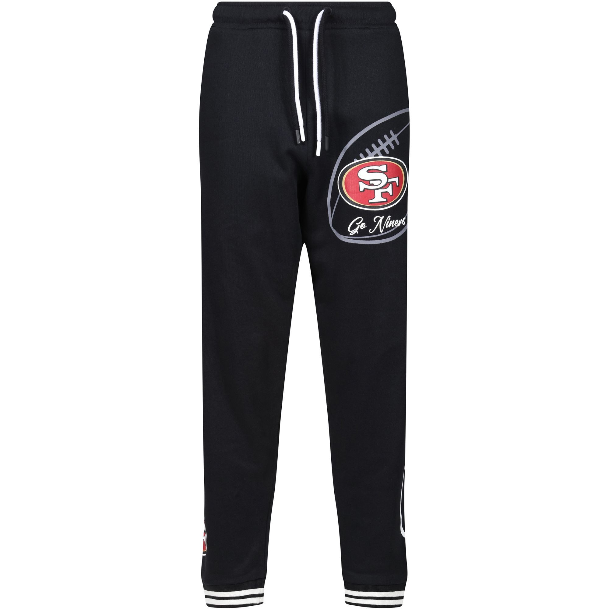 San Francisco 49ers Go Niners NFL Sweatpants Black Recovered