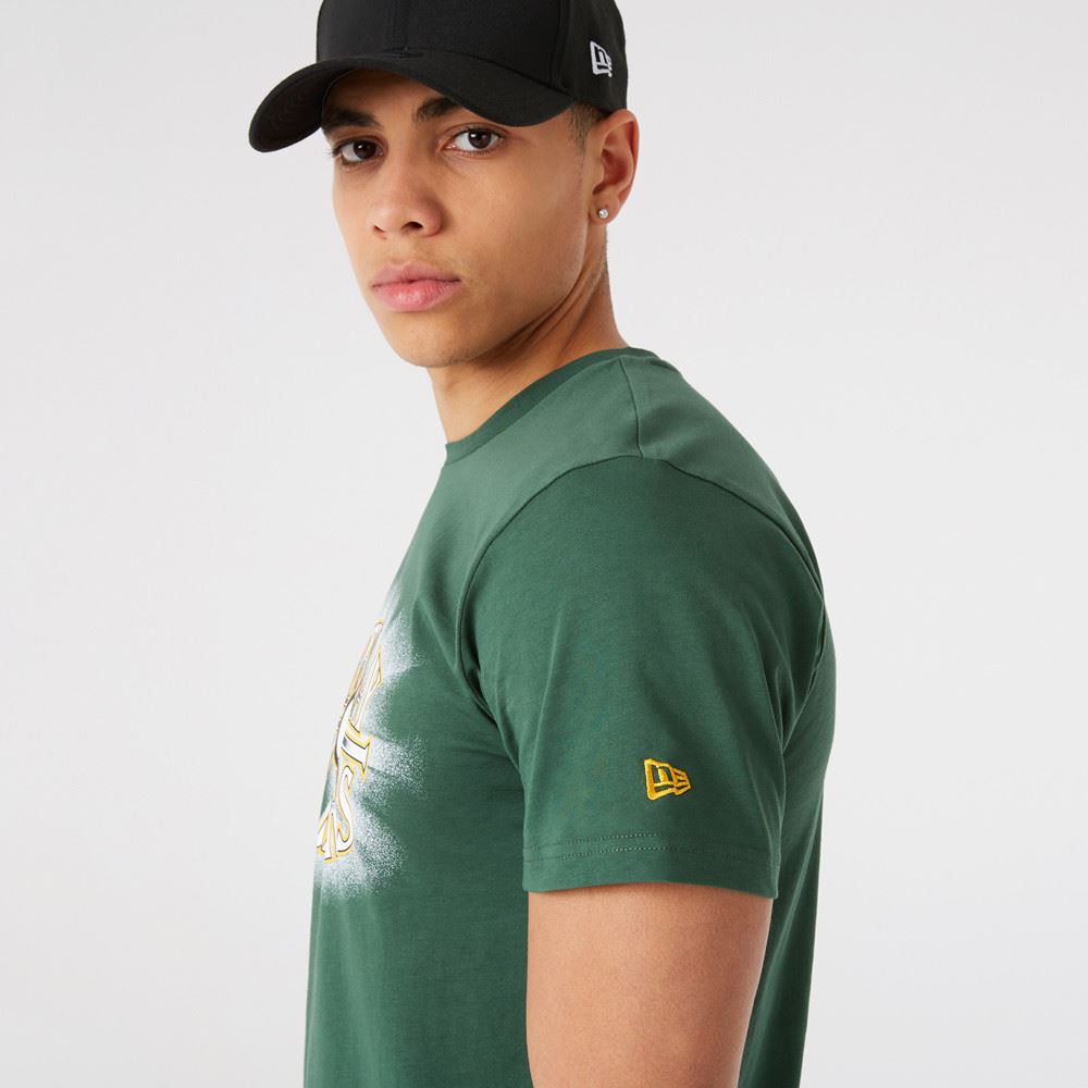  Green Bay Packers NFL Jersey Team Logo Tee T-Shirt New Era