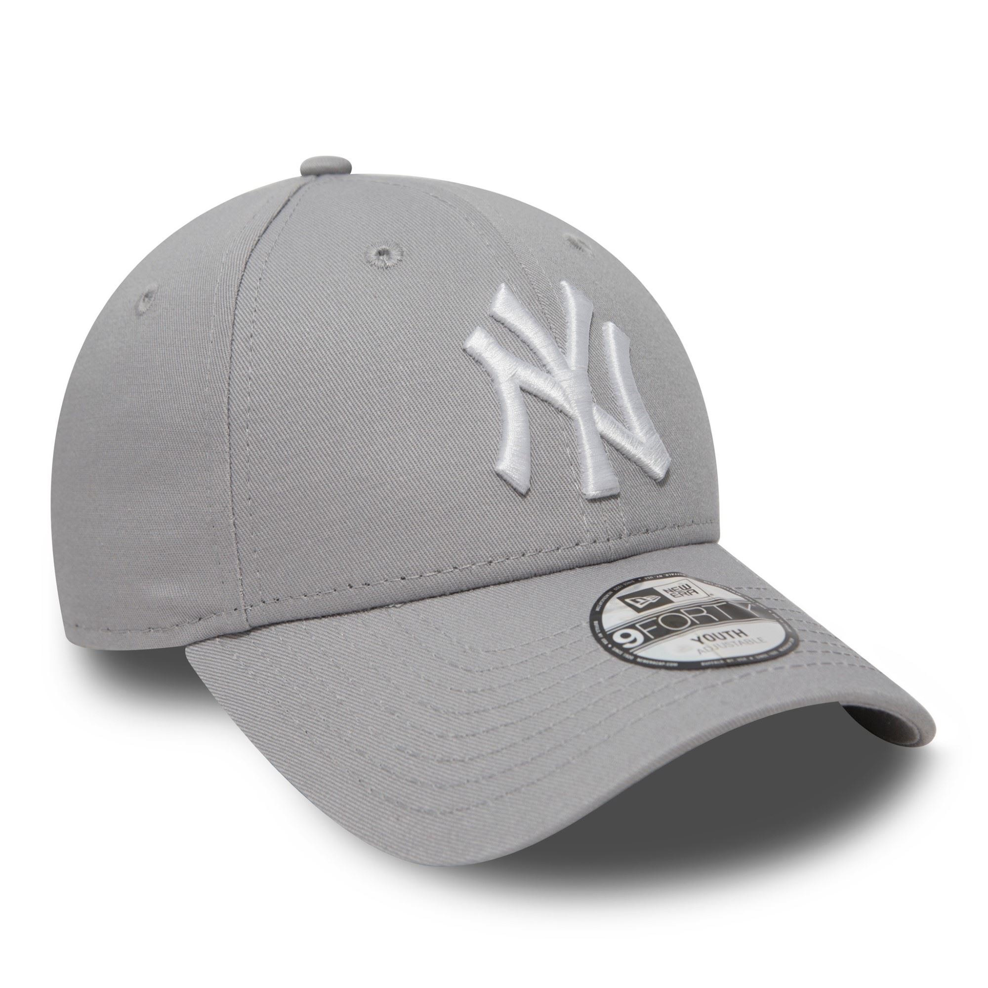 New York Yankees MLB League Gray 9Forty Adjustable Youth Cap New Era