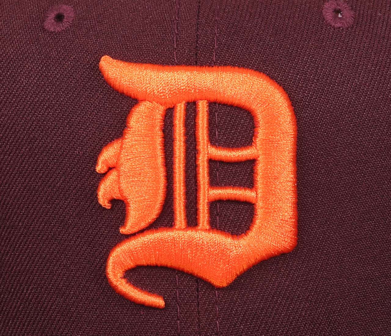 Detroit Tigers MLB Cooperstown Maroon 59Fifty Basecap New Era