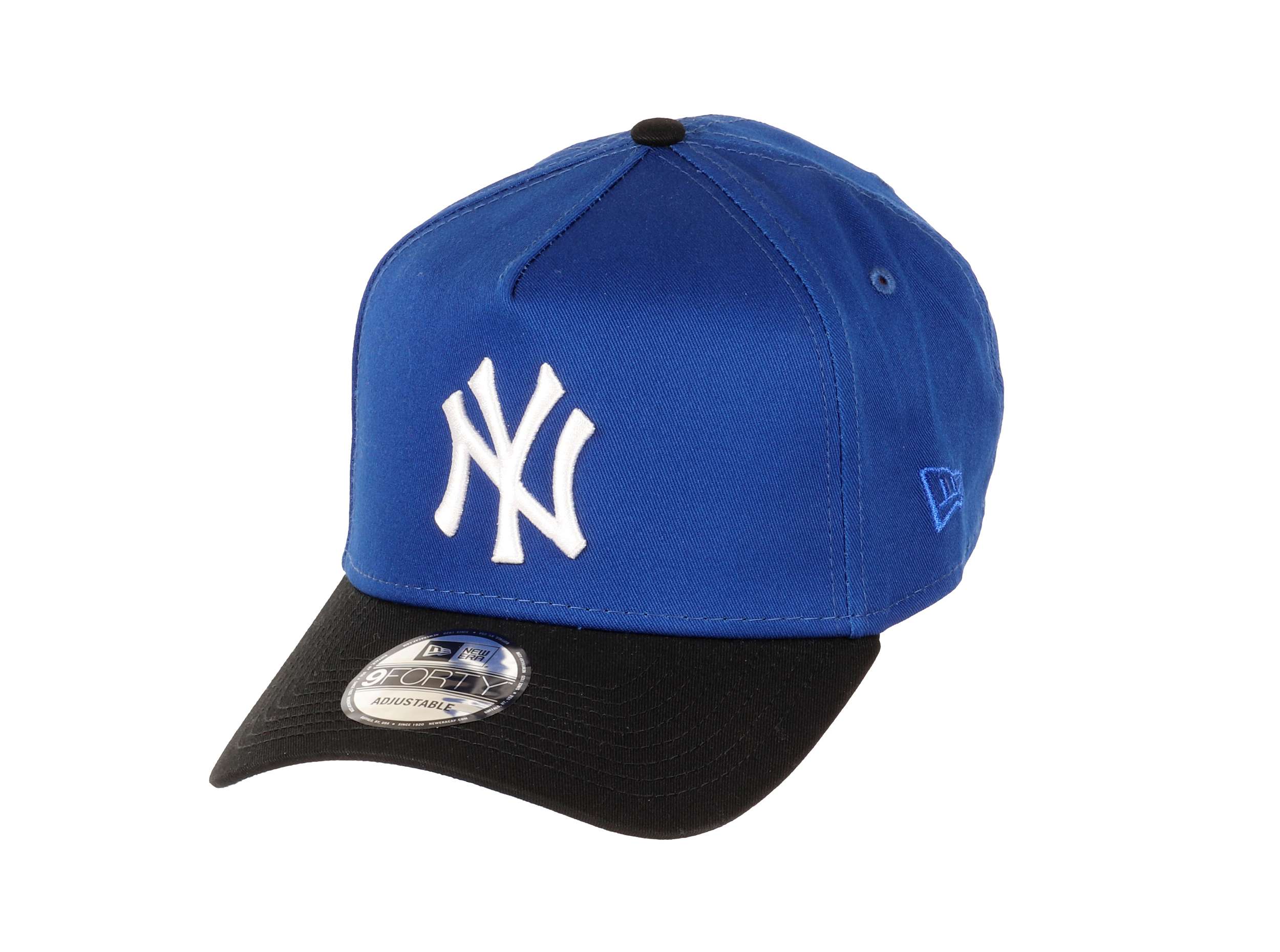 New York Yankees MLB World Series 1998 Sidepatch Cooperstown Royal Blue Sky 9Forty A-Frame Snapback Cap New Era