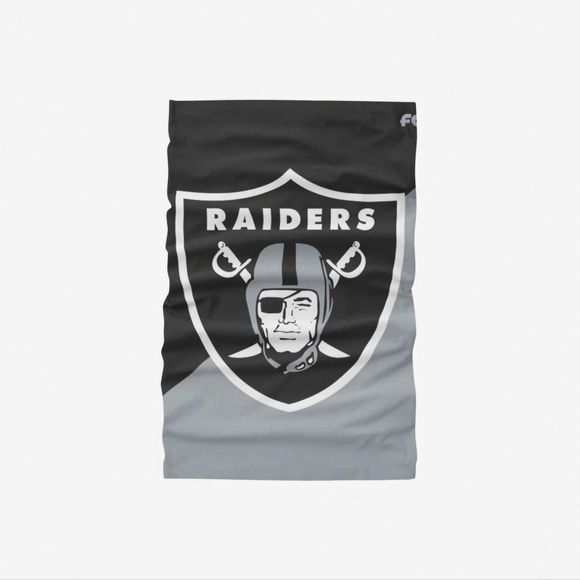Las Vegas Raiders Colour Block Big Logo Gaiter Scarf Forever Collectibles