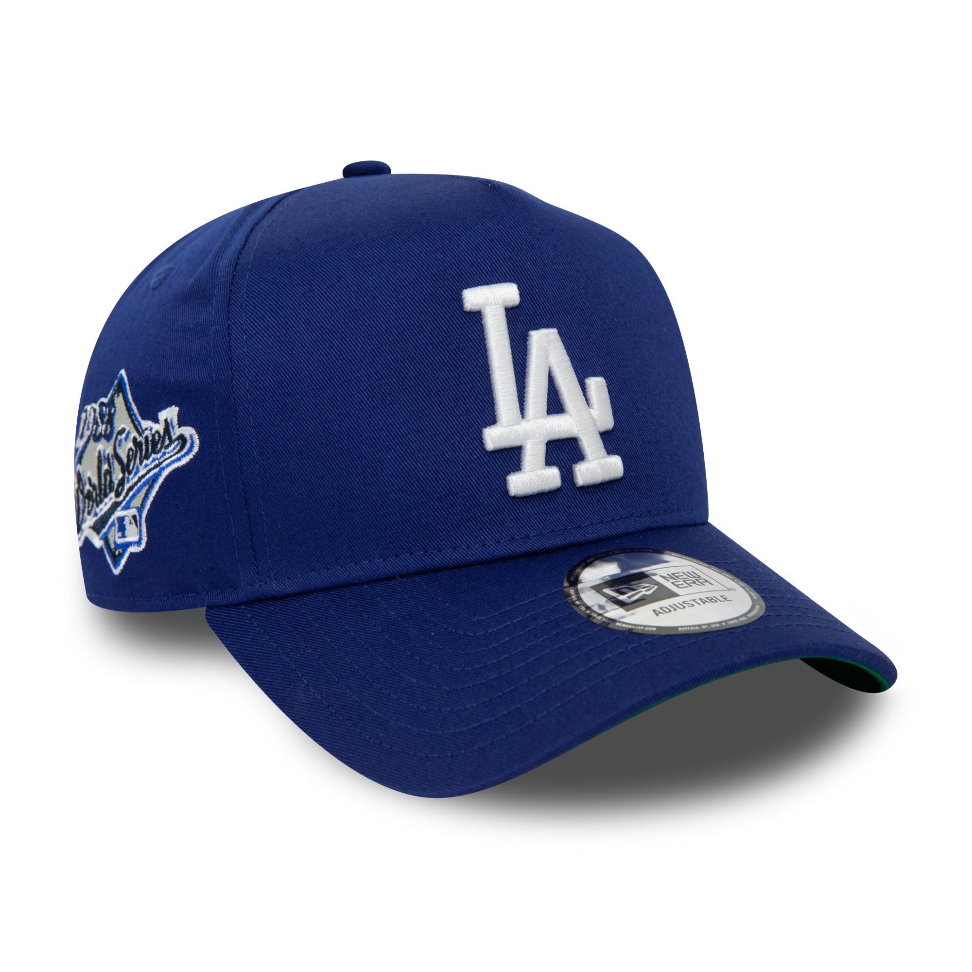 Los Angeles Dodgers MLB 1988 World Series Sidepatch Darkroyal E-Frame Snapback Cap
