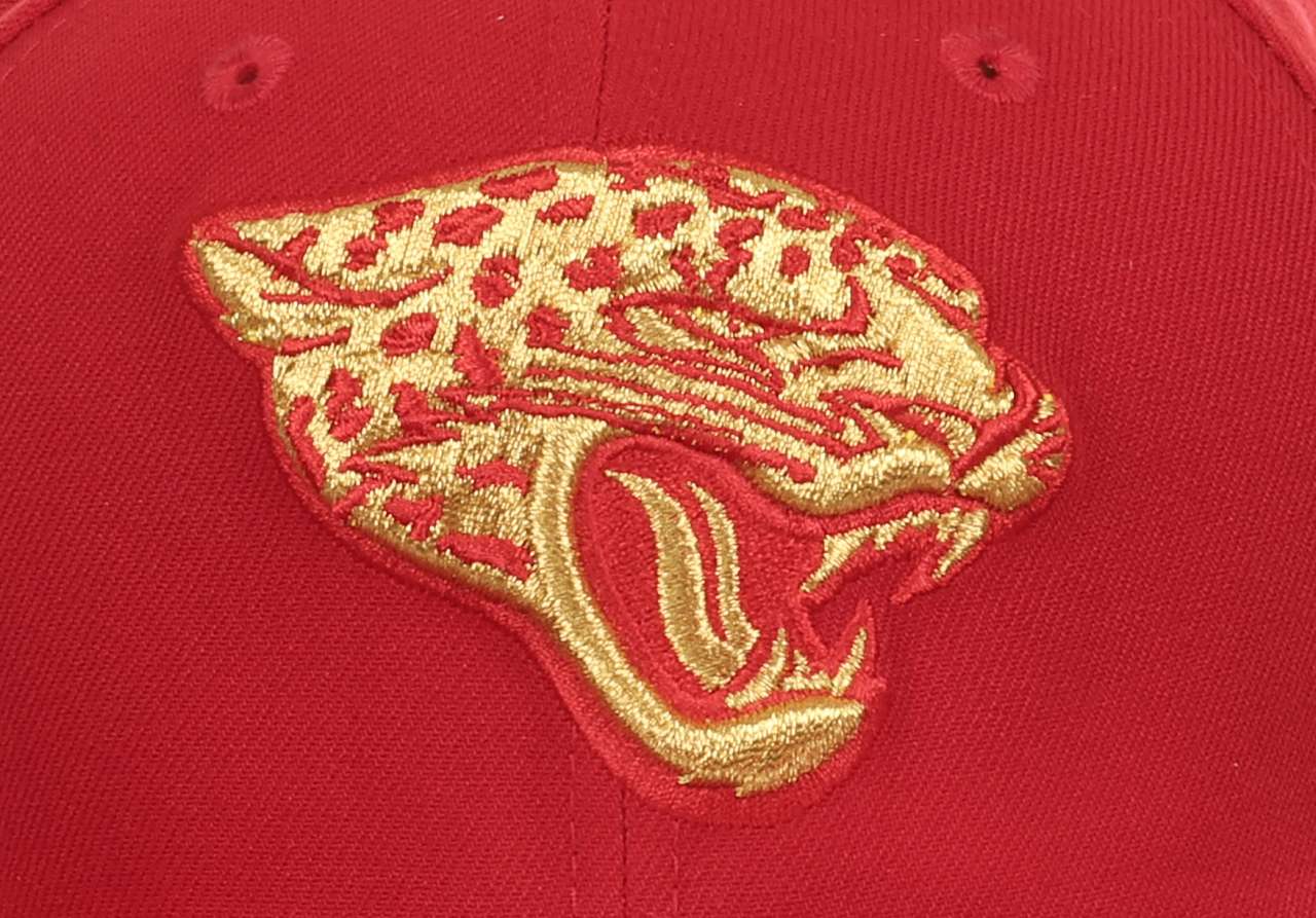 Jacksonville Jaguars NFL Scarlet Red 9Fifty Original Fit Snapback Cap New Era