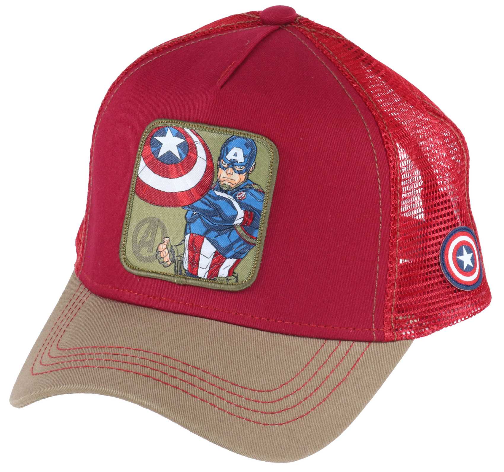 Captain America Marvel Trucker Cap Capslab