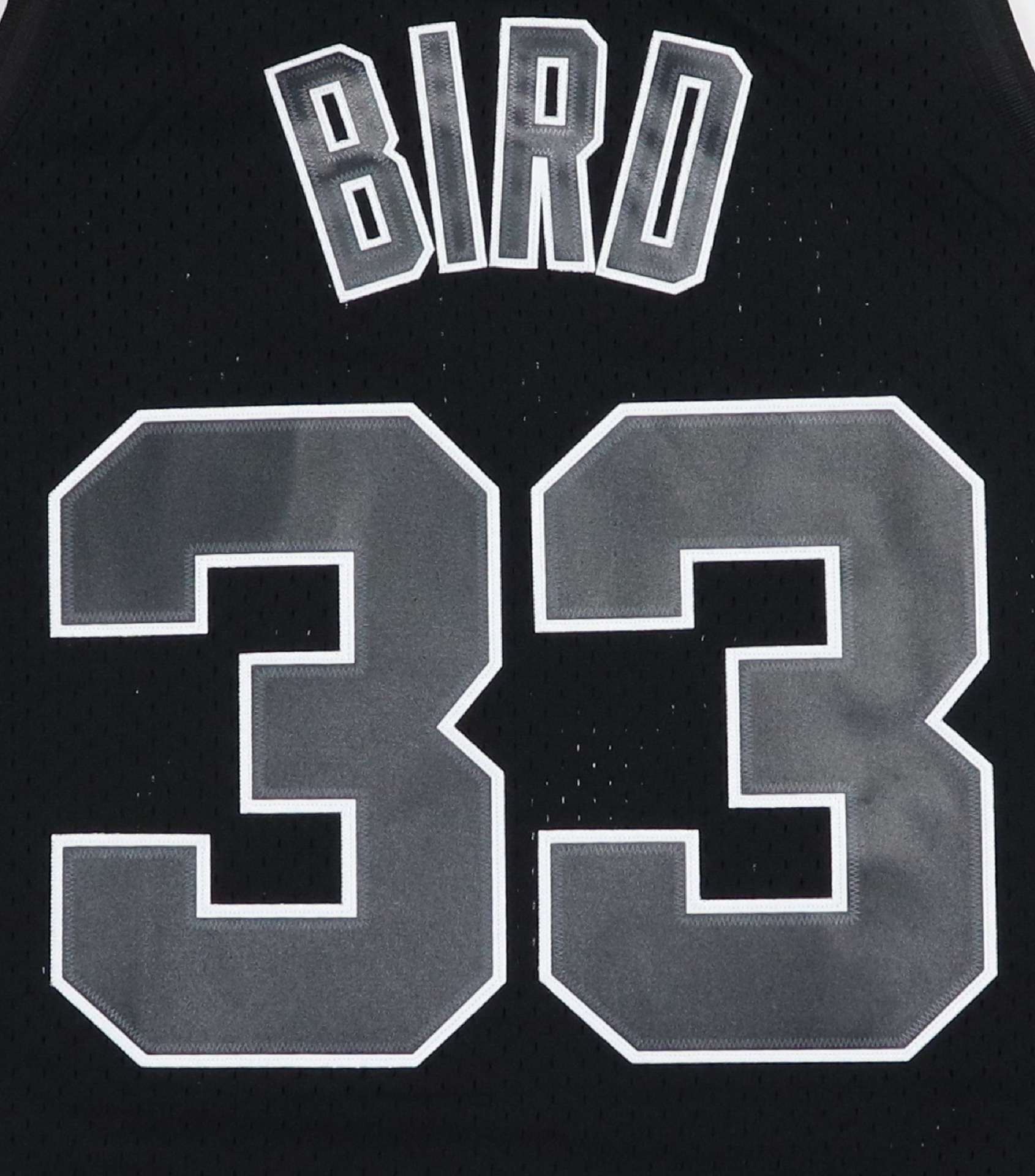 Larry Bird #33 Boston Celtics NBA White Logo Swingman Jersey Mitchell & Ness