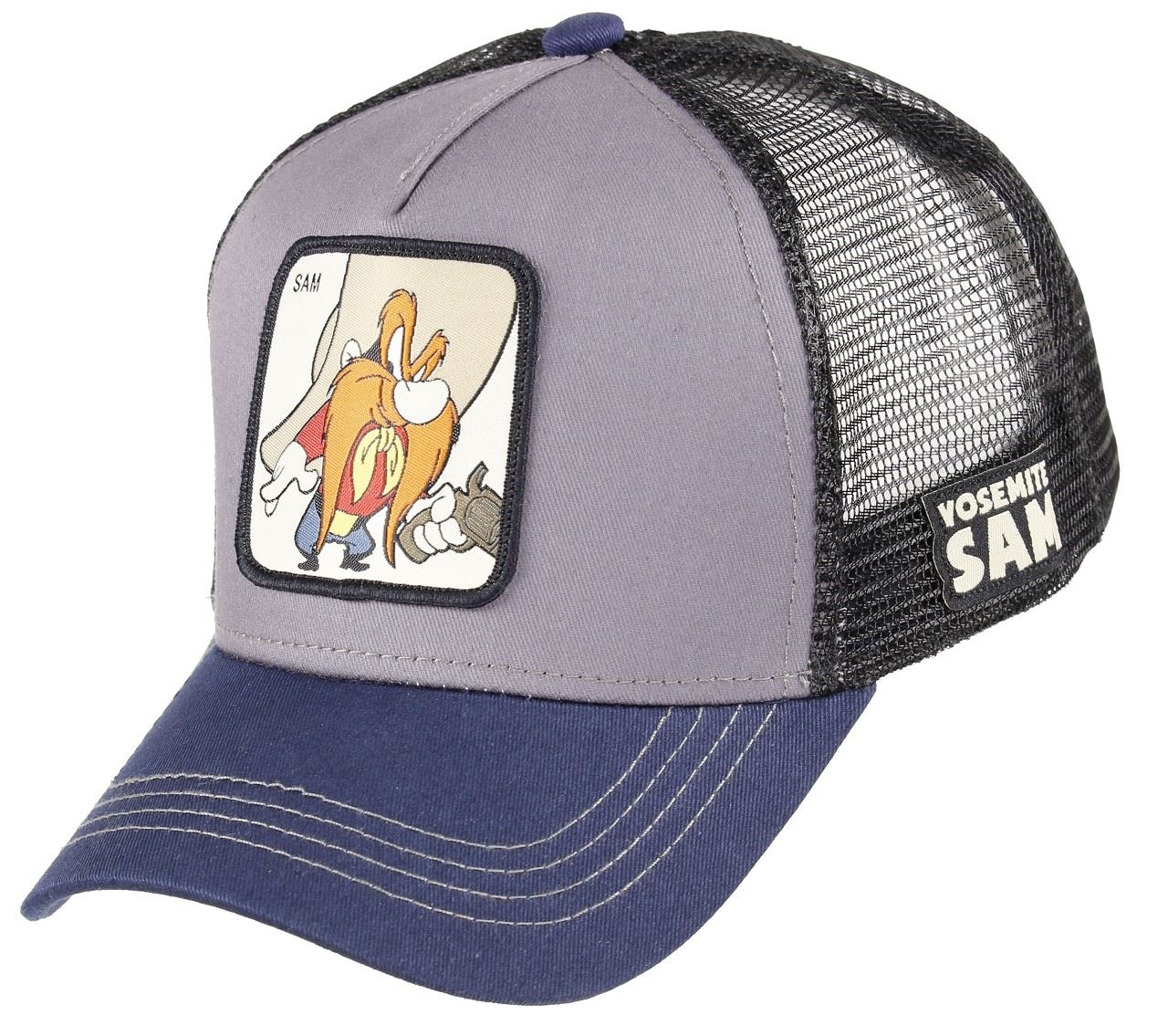 Yosemite Sam Looney Tunes Blue Trucker Cap Capslab