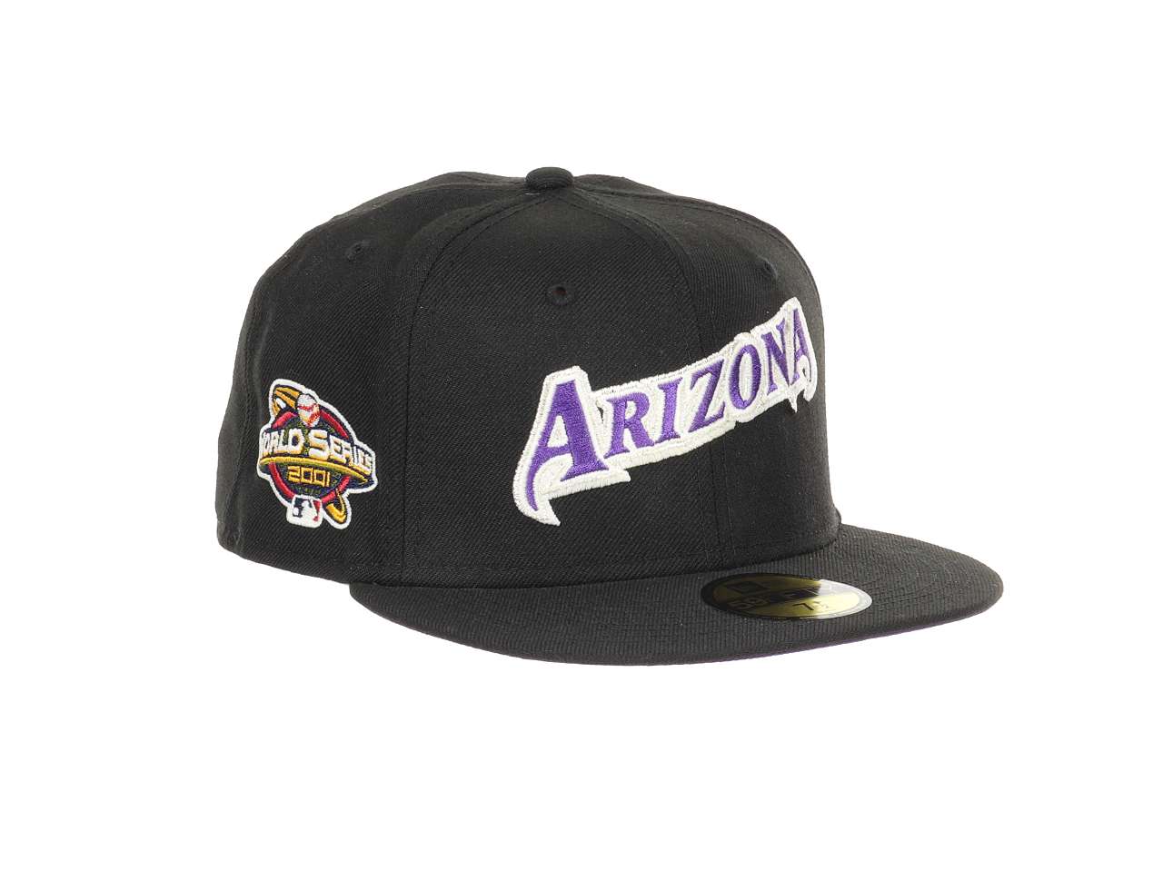 Arizona Diamondbacks MLB Cooperstown 2001 World Series Black 59Fifty Basecap New Era