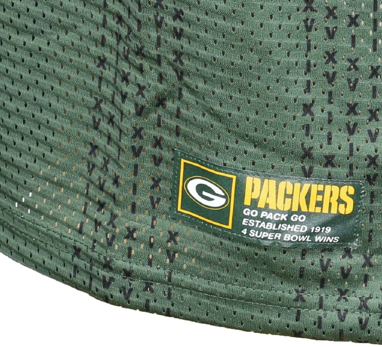 Green Bay Packers NFL Jersey Stripe Oversized T-Shirt New Era