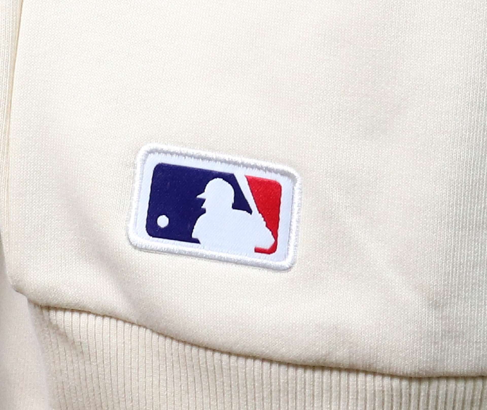 New York Yankees Unbleached MLB Seasonal Infill Logo Oversized Hoody New Era