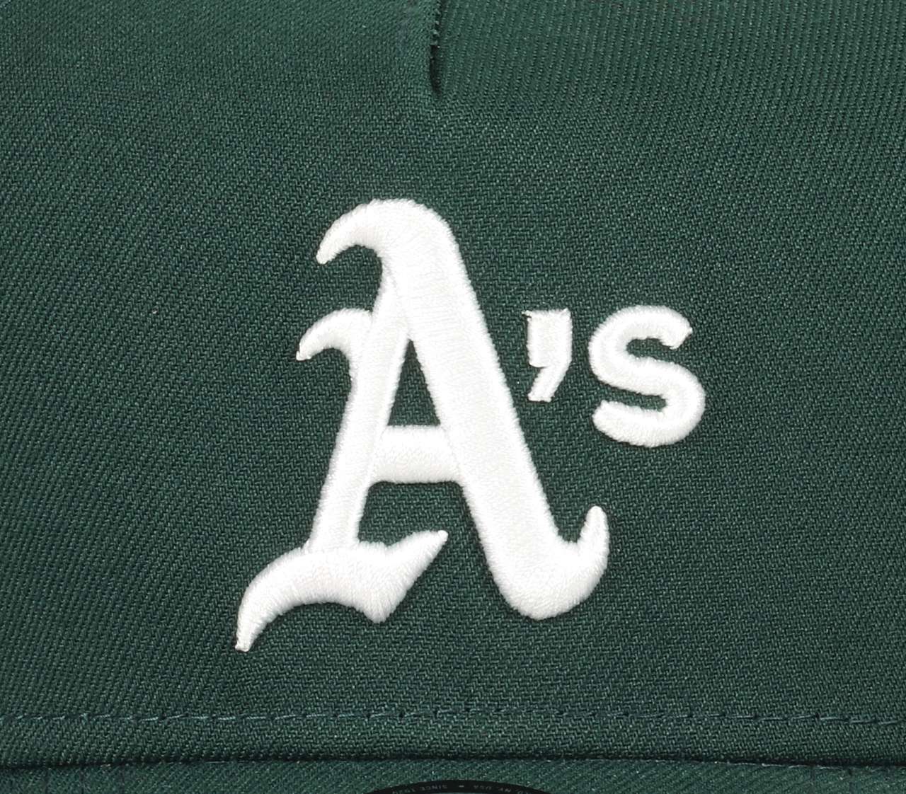 Oakland Athletics MLB World Series 1989 Sidepatch Cooperstown Dark Green 9Forty A-Frame Snapback Cap New Era
