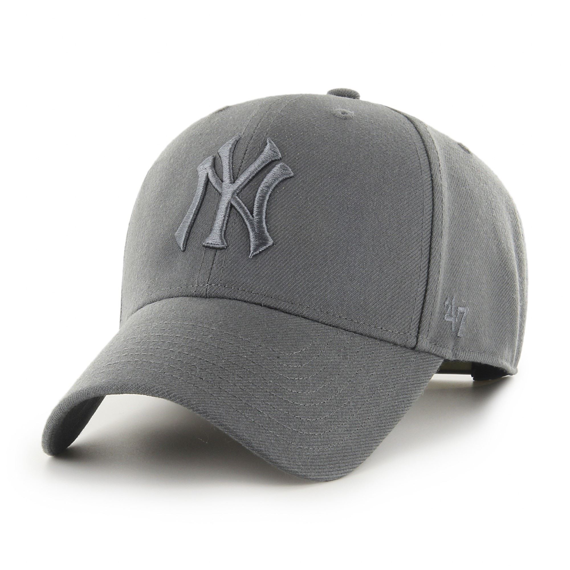 New York Yankees Charcoal MLB Tonal Most Value P. Snapback Cap '47