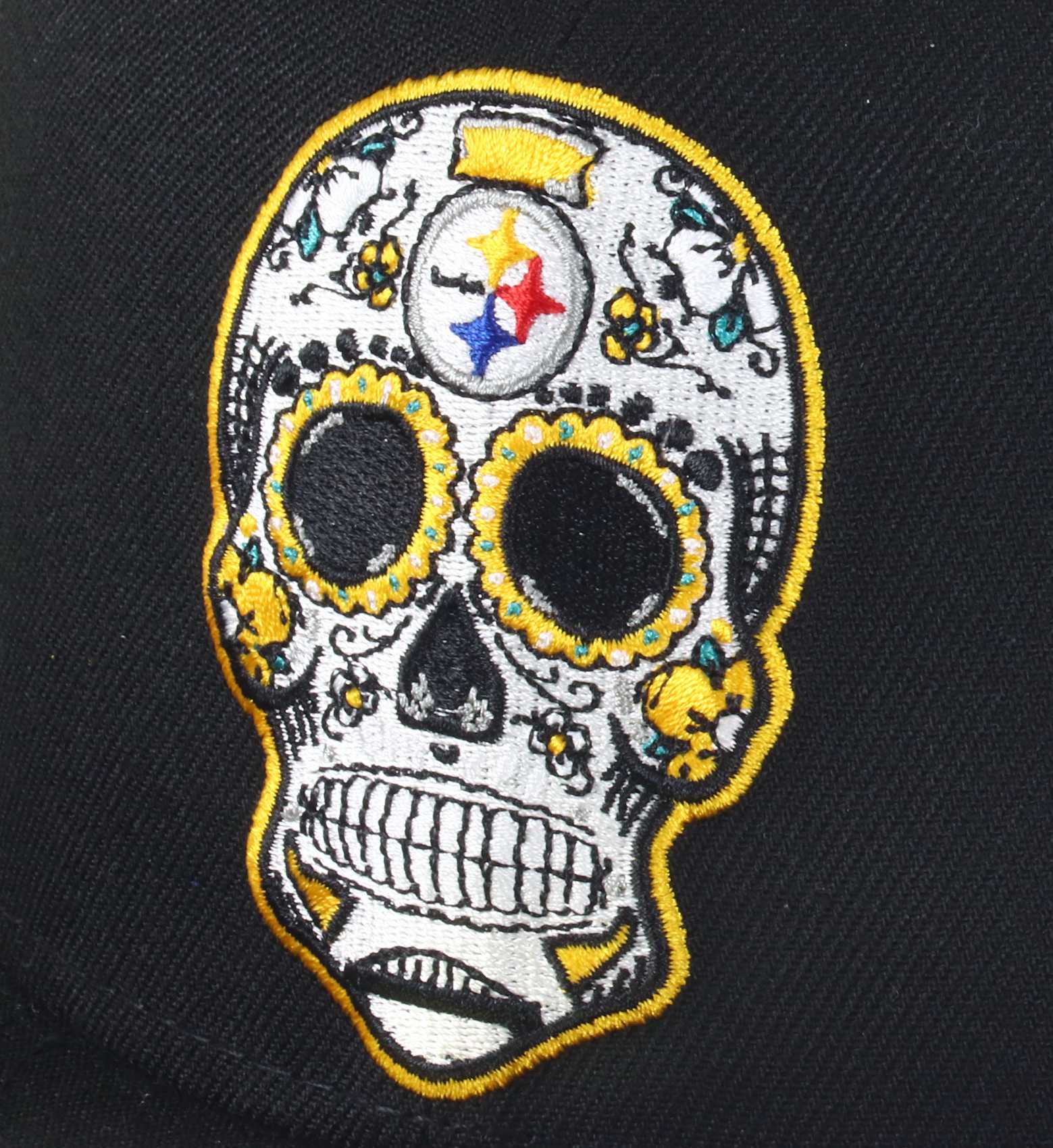 Pittsburgh Steelers NFL Sugar Skull 59Fifty Basecap New Era