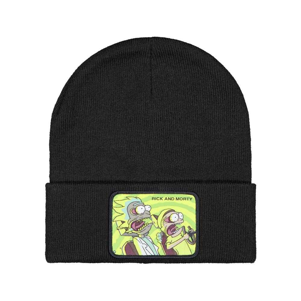 Rick and Morty Black Beanie Capslab