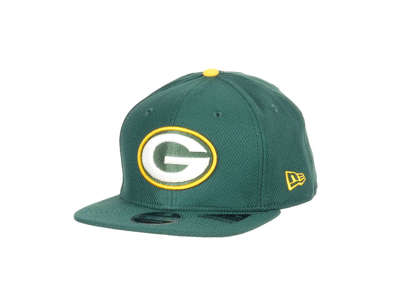Green Bay Packers NFL Dark Green 9Fifty Original Fit Snapback Cap New Era