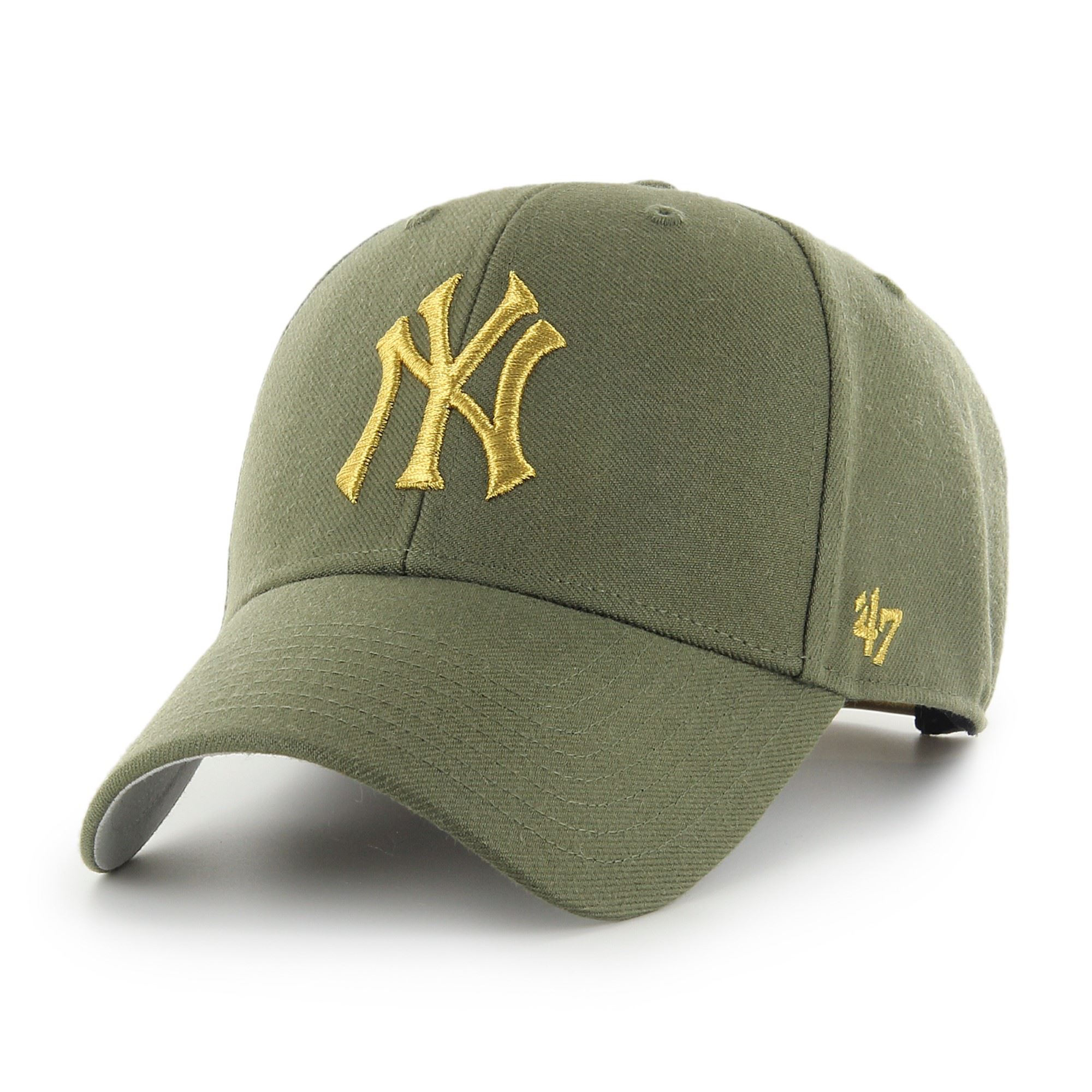 New York Yankees Sandalwood MLB Metallic Most Value P. Snapback Cap '47