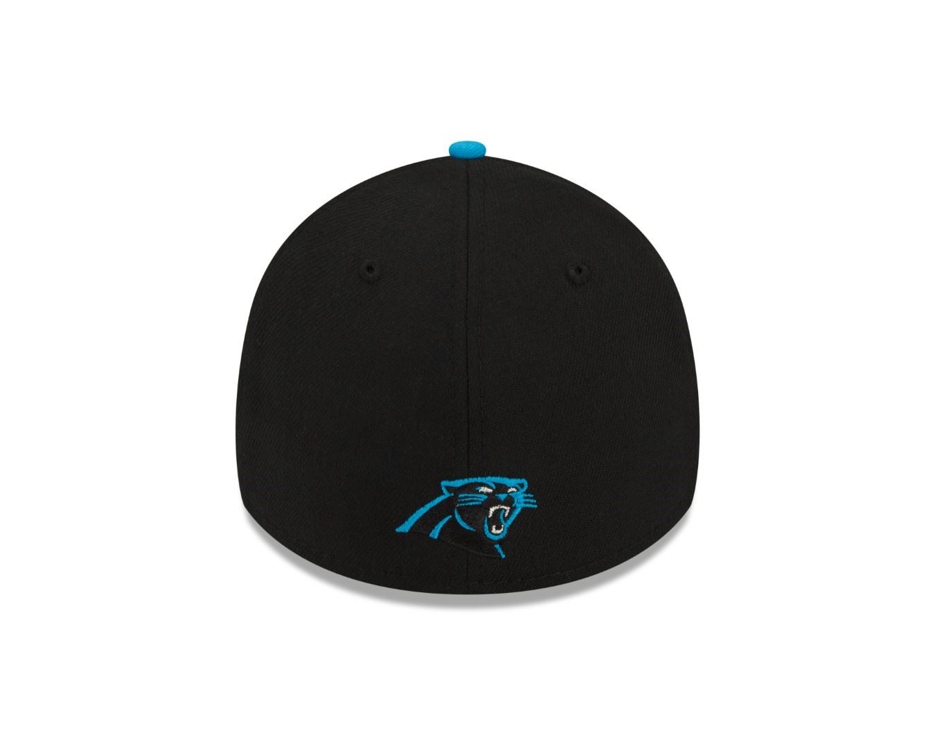 Carolina Panthers 2022 NFL Draft Black Turquoise 39Thirty Stretch Cap New Era