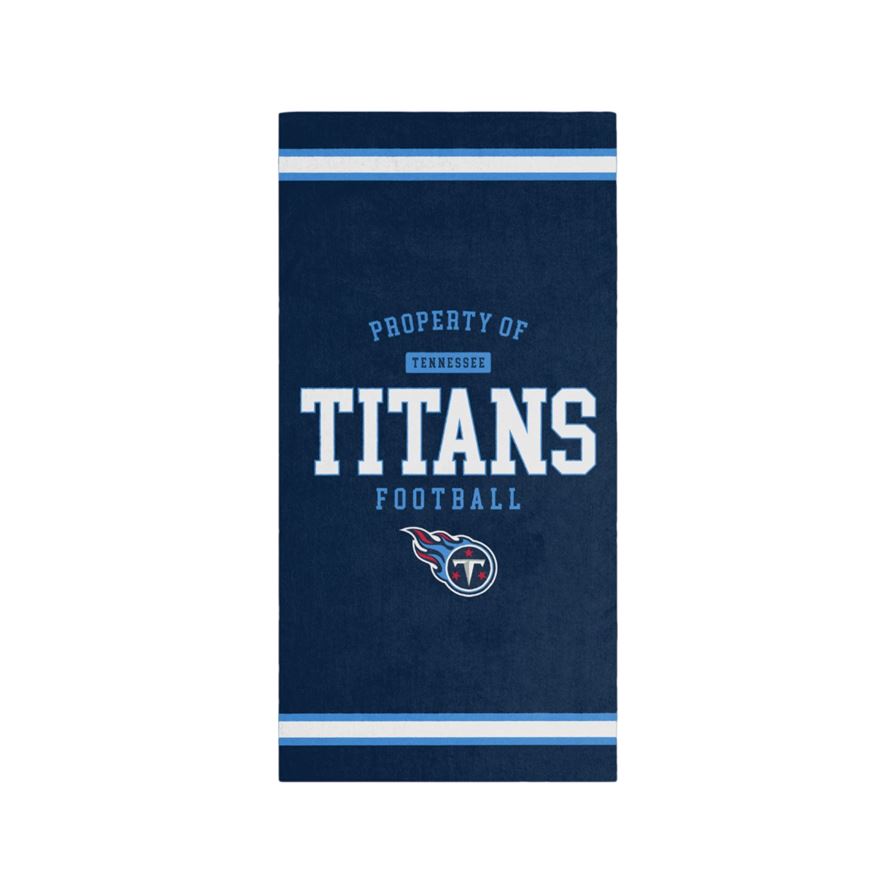 Tennessee Titans NFL 2024 Strandtuch Badetuch Handtuch Blau Foco