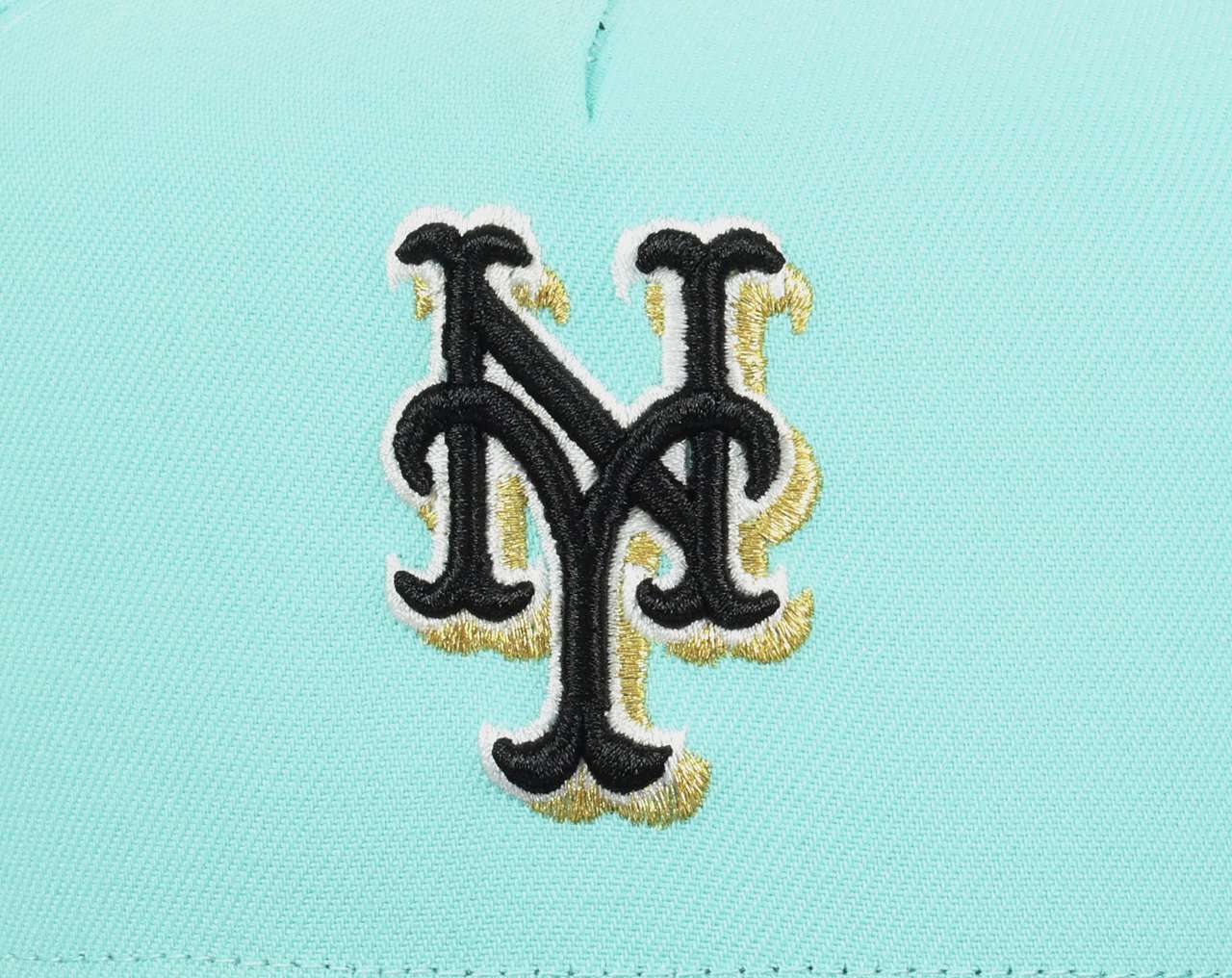 New York Mets MLB World Series 2000 Sidepatch Coowperston Mint Black 9Forty A-Frame Snapback Cap New Era
