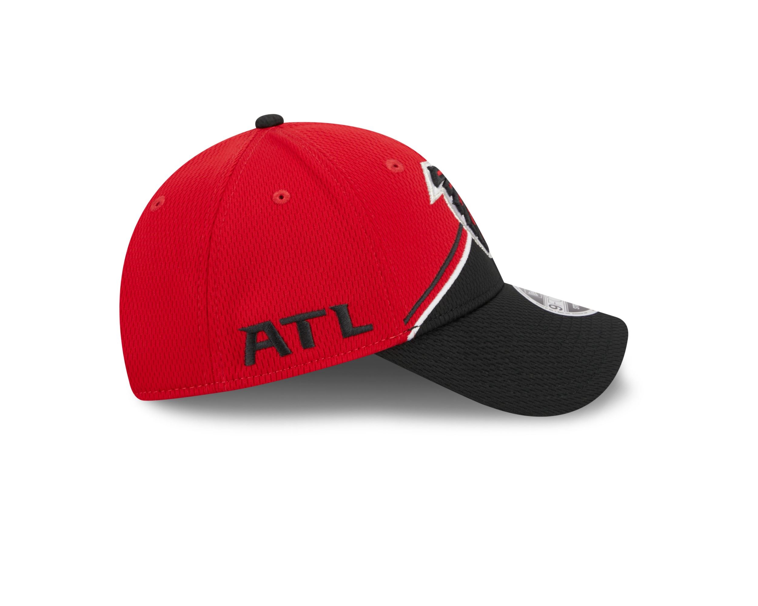 Atlanta Falcons NFL 2023 Sideline Red Black 9Forty Stretch Snapback Cap New Era