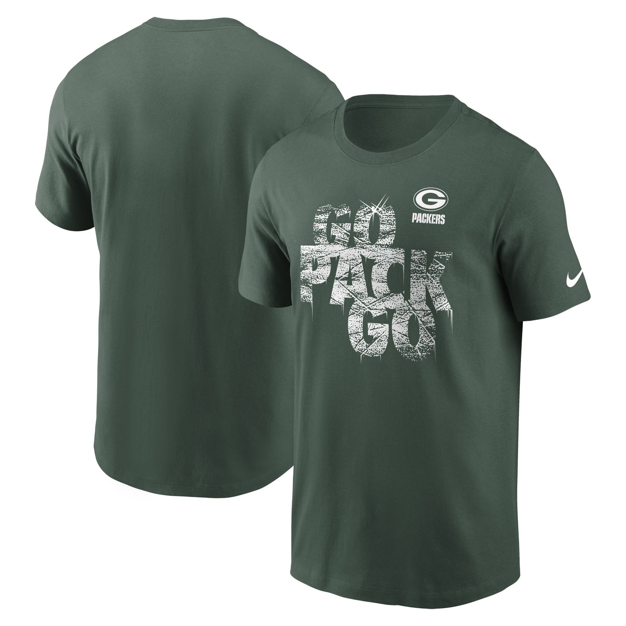 Green Bay Packers Green NFL Local Essential T-Shirt Nike 