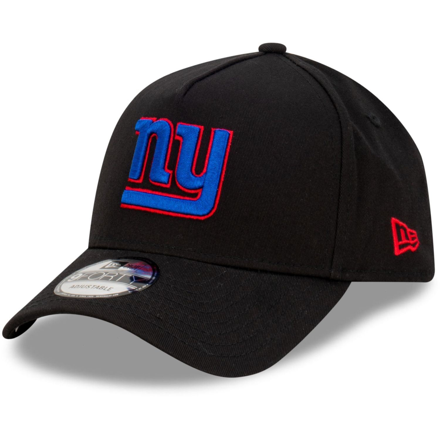 New York Giants NFL Evergreen Schwarz Verstellbare 9Forty A-Frame Cap New Era