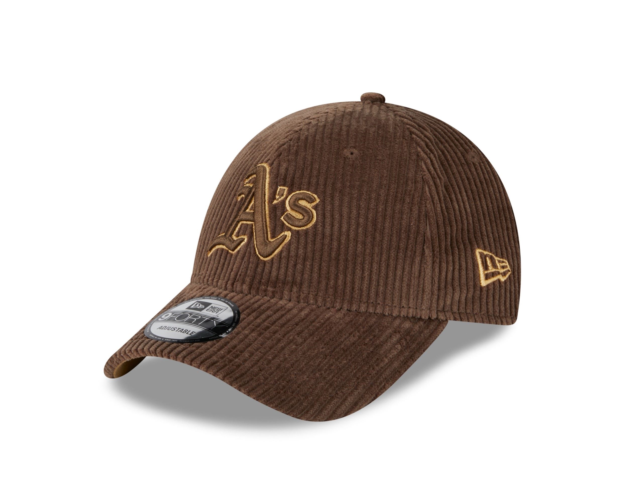 Oakland Athletics  MLB Wide Cord Brown 9Forty Adjustable Cap