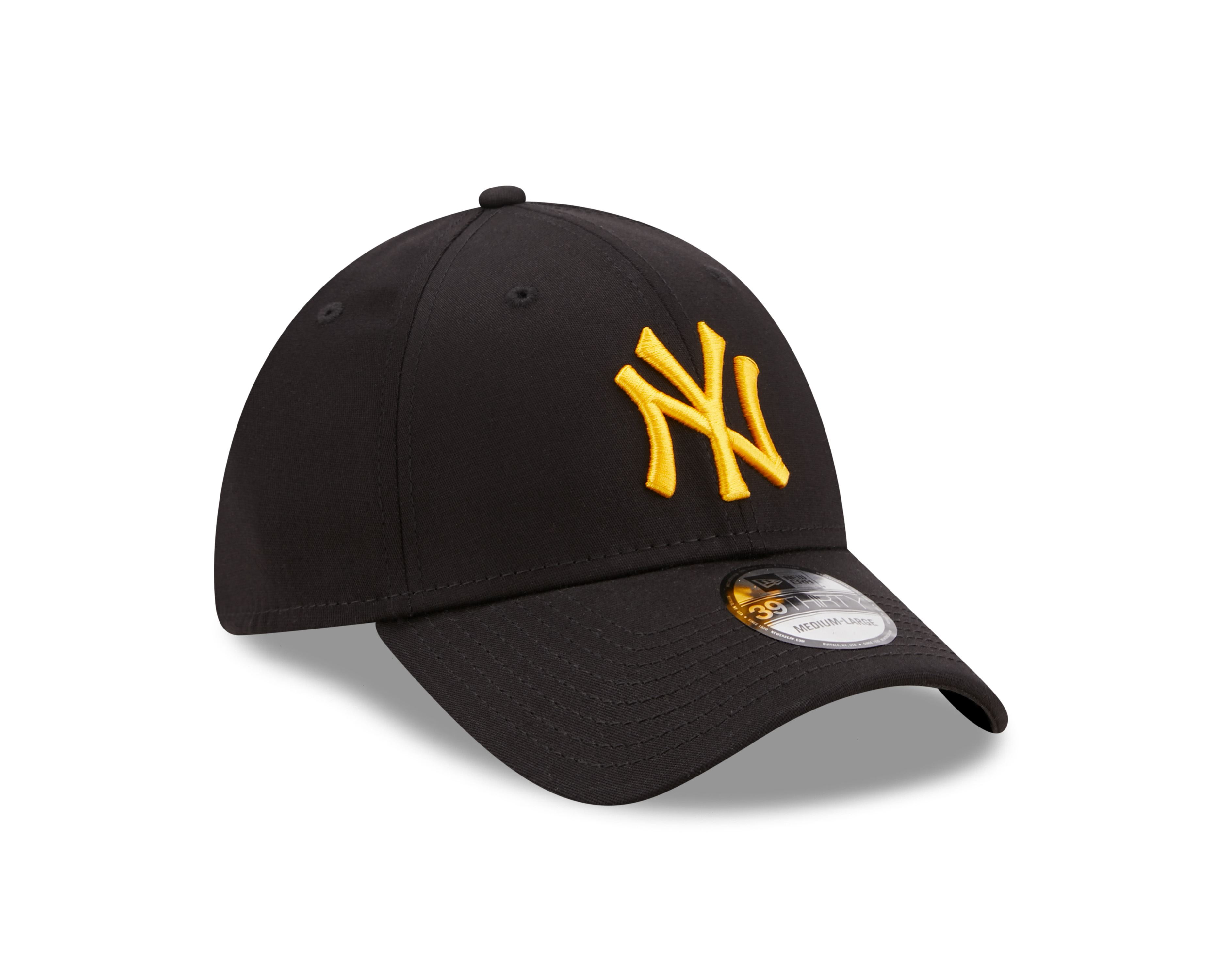 New York Yankees MLB League Essential Black 39Thirty Stretch Cap New Era
